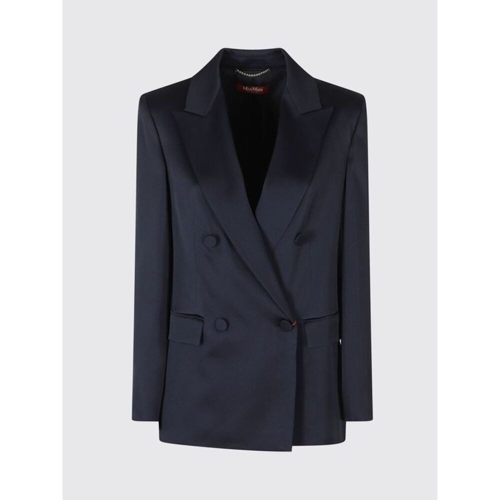 Max Mara Studio Jacket Woman Blue